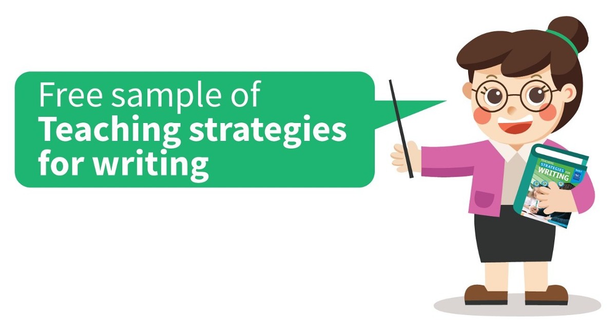 Free sample units from teaching strategies for writing