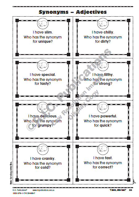 PlanIt Y6 SPaG Lesson Pack: Synonyms and Antonyms - English