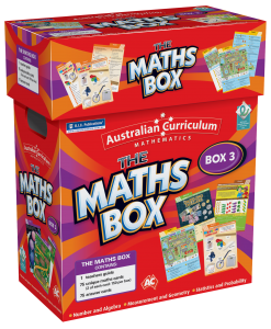 Year 3 The Maths Box Australian Curriculum supplementary resource measurement geometry number algebra statistics and probability