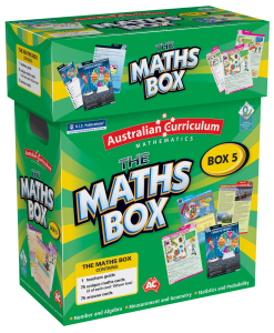 Yar 5 The Maths Box Australian Curriculum supplementary resource measurement geometry number algebra statistics and probability