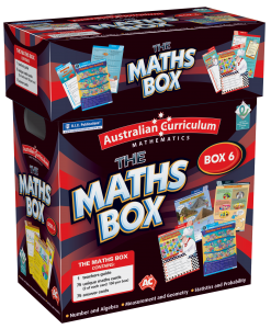 Year 6 The Maths Box Australian Curriculum supplementary resource measurement geometry number algebra statistics and probability