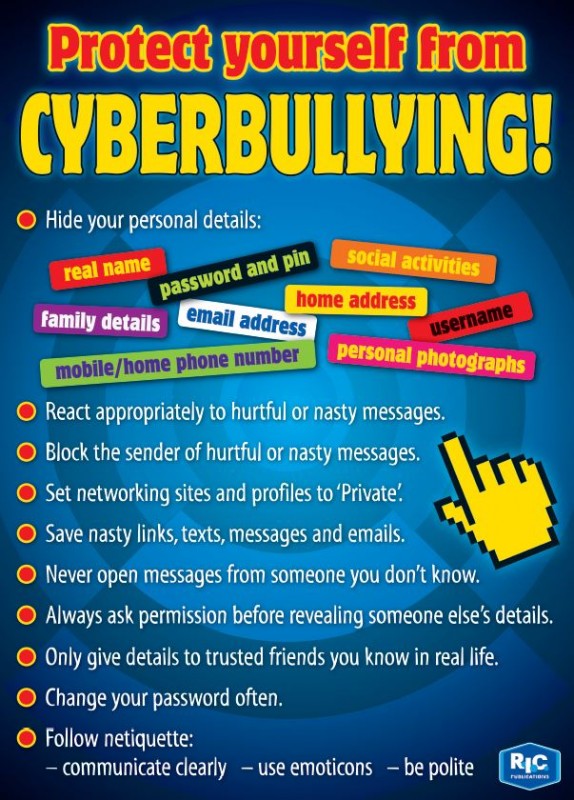 Protect yourself from cyberbullying