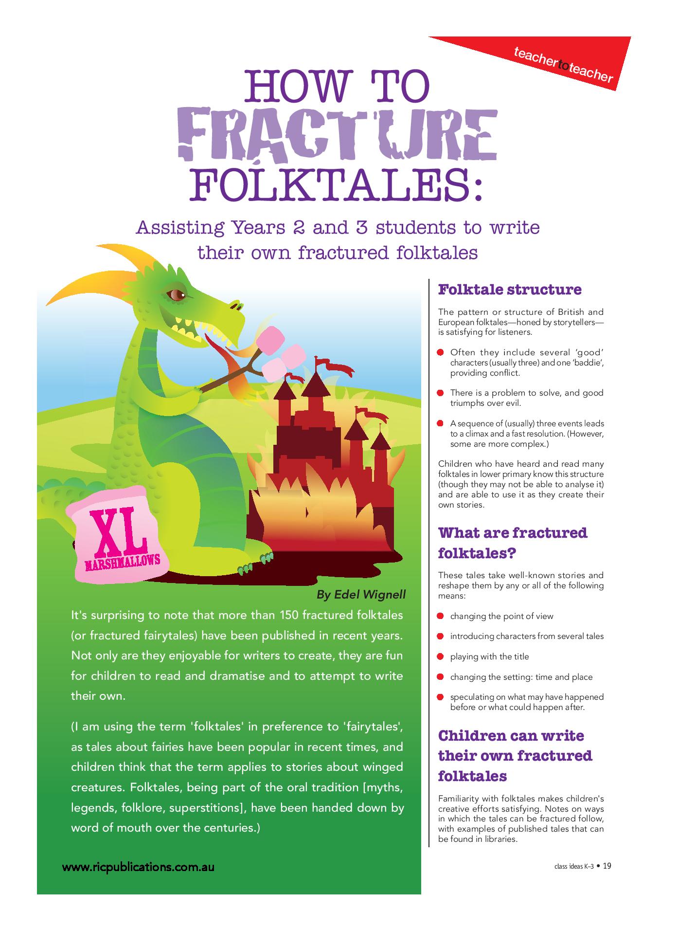 Fractured fairytales free resource from RIC Publications-page-001