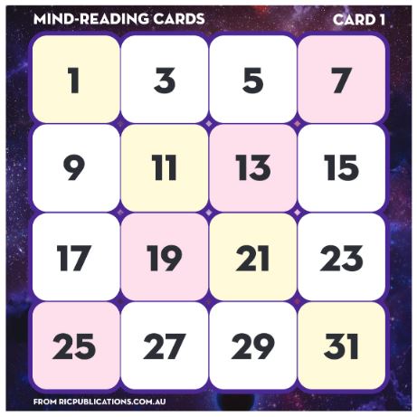 Paul Swan mind-reading card 1