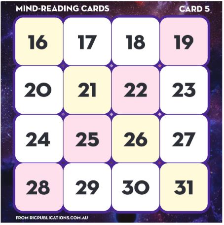 Paul Swan mind-reading card 5